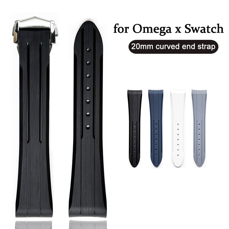 Omega Watch Seamaster - 오메가 X 스와치 문스와치용 20mm 고무
