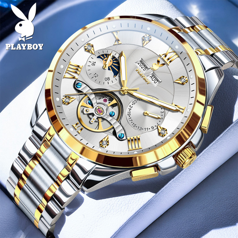 Rolex Watch Daytona - PLAYBOY 3090 럭셔리 남성용 자동 기계식