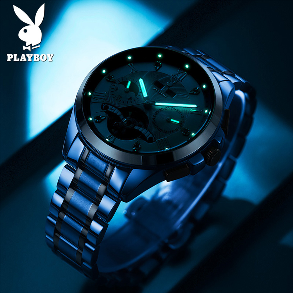 PLAYBOY 3090 럭셔리 남성용 자동 기계식 손목 - Rolex Watch Daytona 리뷰 및 가격