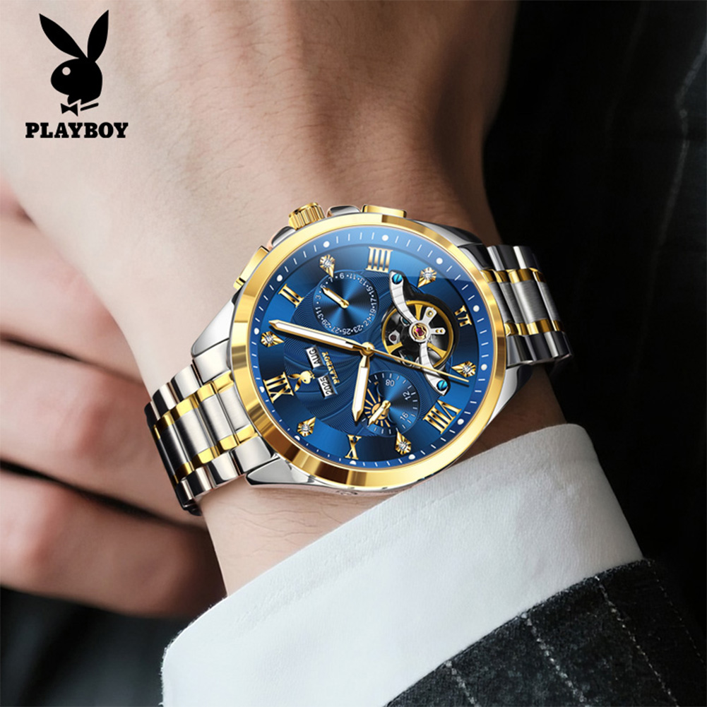PLAYBOY 3090 럭셔리 남성용 자동 기계식 손목 - Rolex Watch Daytona 리뷰 및 가격